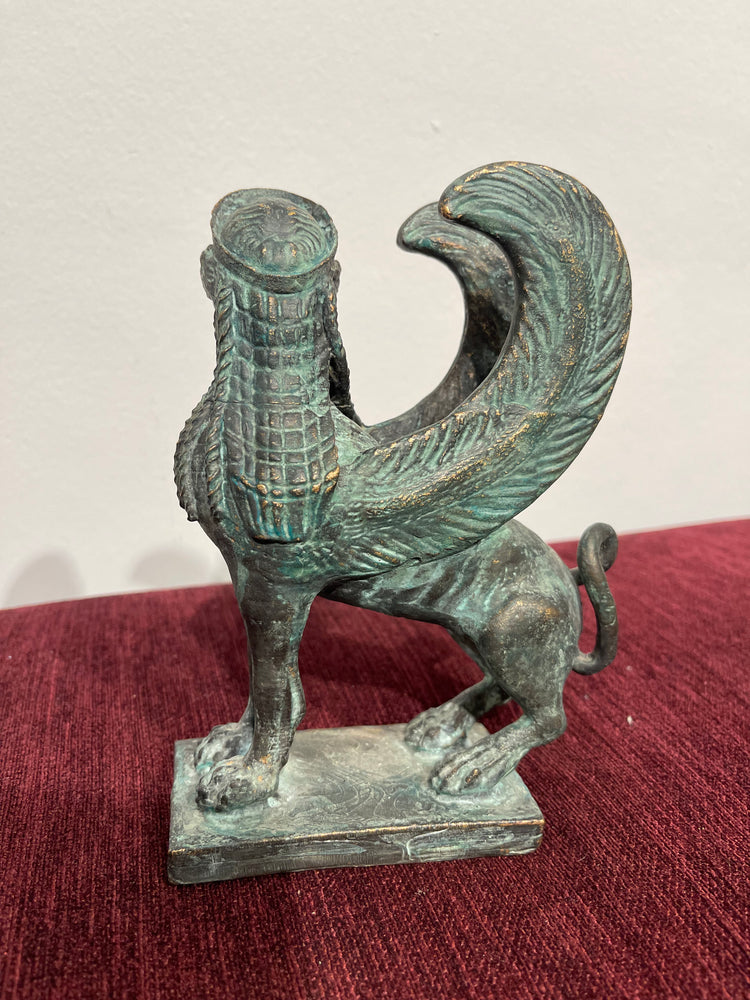 Sphinx Bronze Sculpture - Handmade