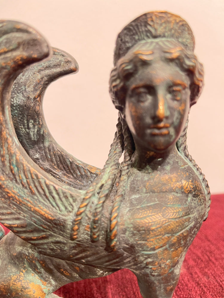 Sphinx Bronze Sculpture - Handmade