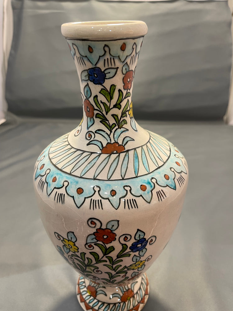 Kütahya Ceramic Vase - Handmade