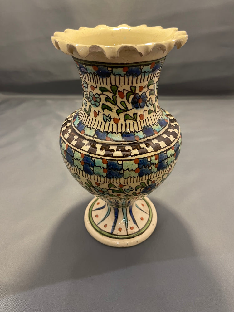 Kütahya Ceramic Vase - Handmade