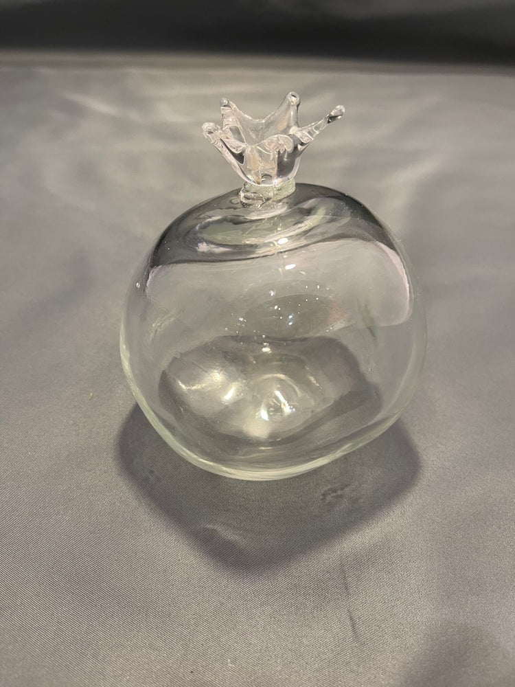 Handmade Glass Pomegranate by Paşabahçe
