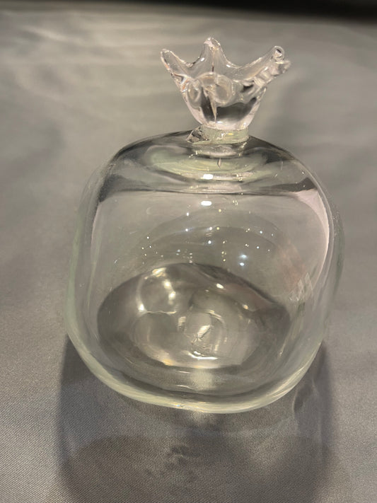 Handmade Glass Pomegranate by Paşabahçe