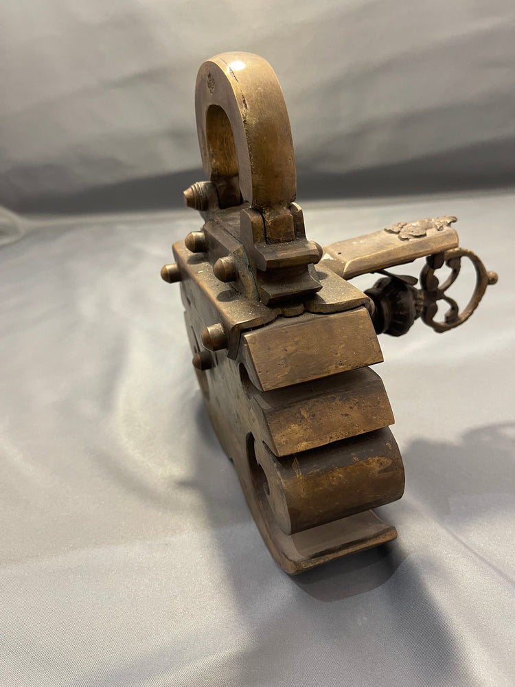 Ottoman Era Bronze Lock & Key - Replica
