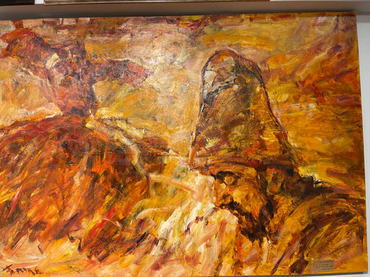 Oil Painting on Canvas - Dervis By Ersan Ataşaer