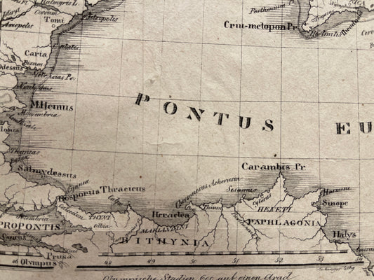 Pontus Euxinus (Black Sea) Map