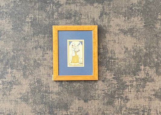 Ottoman Woman Miniature Art by Mevlüde Sayın