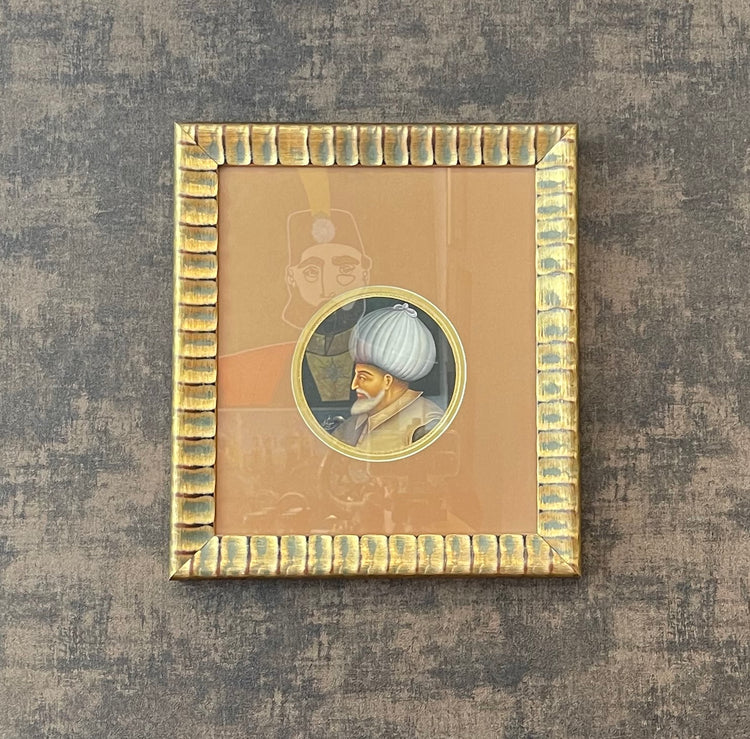 Suleiman The Magnificent Miniature Art by Haydar Hatemi