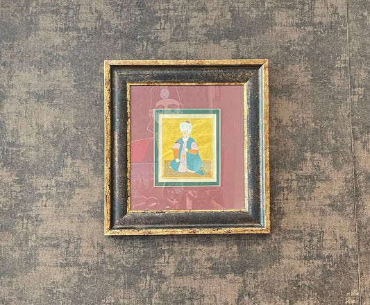 Selim III Miniature Art by Haydar Hatemi