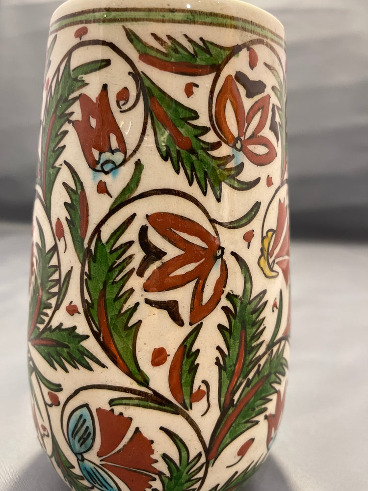 Kütahya Ceramic Vase - Handmade