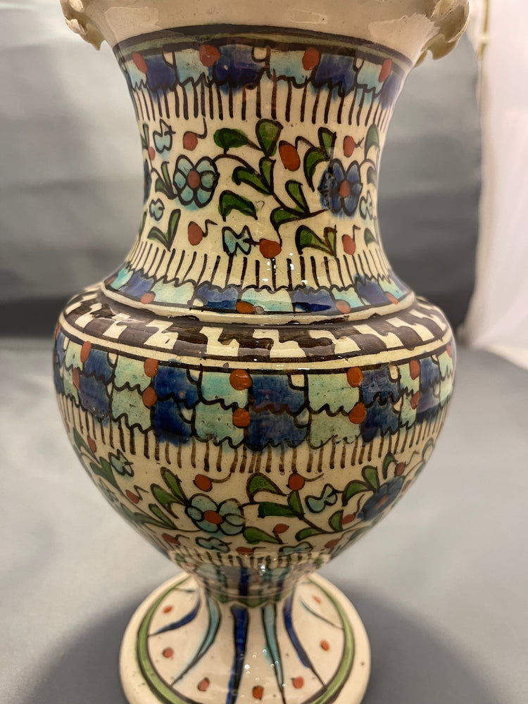 Kütahya Ceramic Vase - Handmade