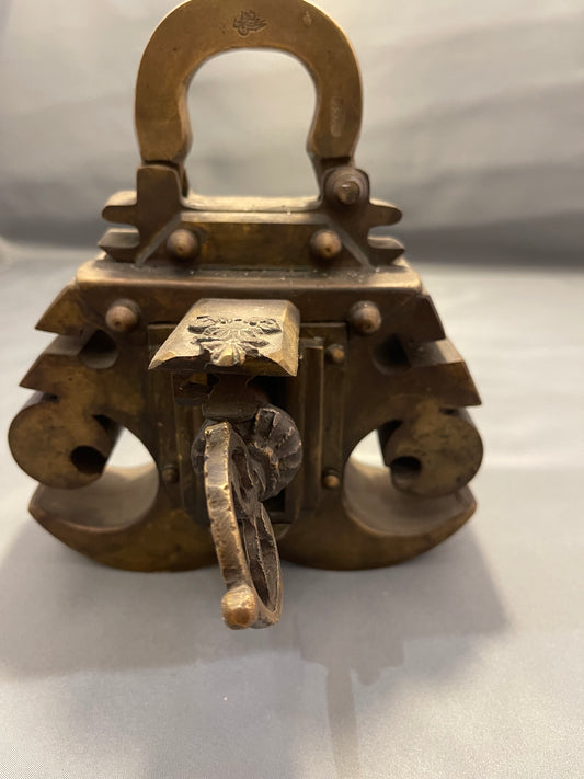 Ottoman Era Bronze Lock & Key - Replica