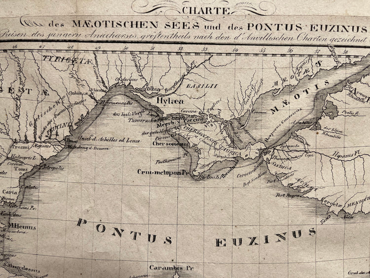 Pontus Euxinus (Black Sea) Map