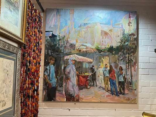 Oil on Canvas Painting by Ersan Ateşer